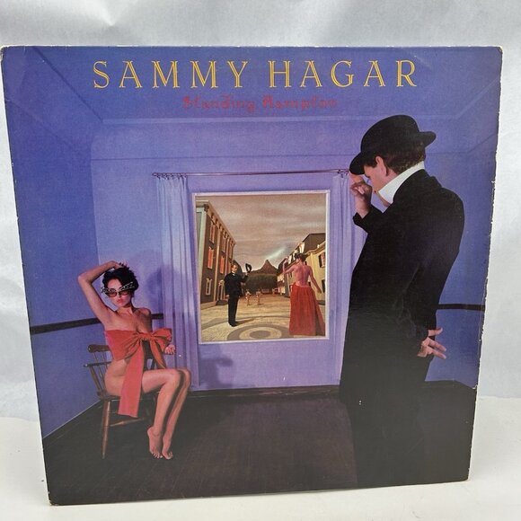 Sammy Hagar Standing Hampton Vinyl Record 1982